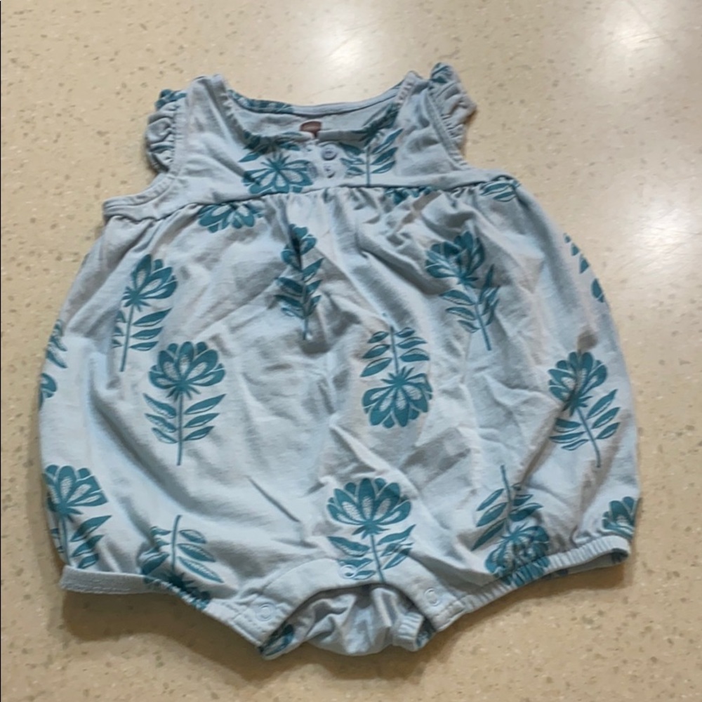 Tea baby girl onesie